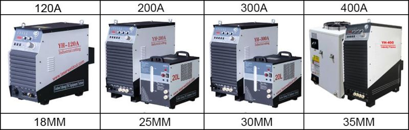 Best CNC Plasma Cutting Machine with 105A 120A 160A 200A 300A 400A Plasma Power