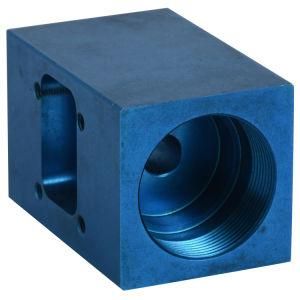 Aluminum CNC Machining Milling Parts with Blue Color Oxidation