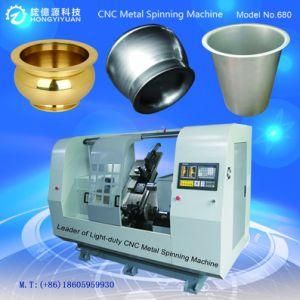 CNC Automatic Metal Spinning Machine with Latest Hongyiyuan Controller (680B-17)