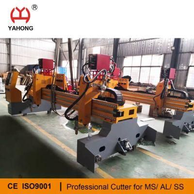 Gantry CNC Plasma Cutter Using Air No Need Oxygen Gas with Water Table Gasless