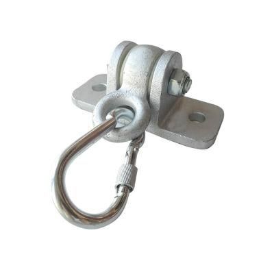 Densen Customized Sand Casting Hinge Hook for Surface Zinc Plating, Customized Ductile Iron Sand Casting Ring, Swing Rings