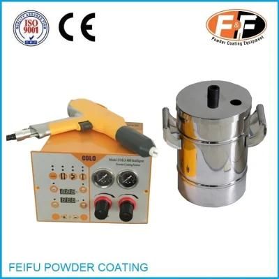 Portable Electrostatic Powder Coating Coat Spray Gun with Small Hopper