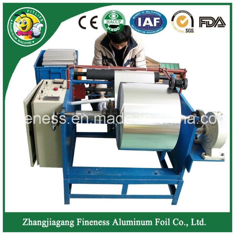 Popular Hot Selling Aluminum Foil Rolls Rewinding Machine