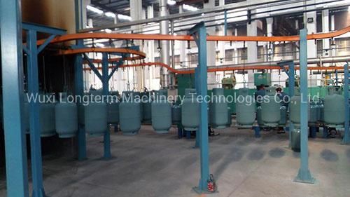 LPG Gas Cylinder Power Spraying Machine/Line~