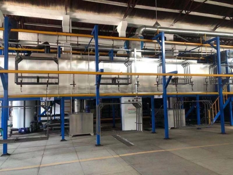 Prime Coating Equipment of Construction Machinery Powder Spray Coating Line