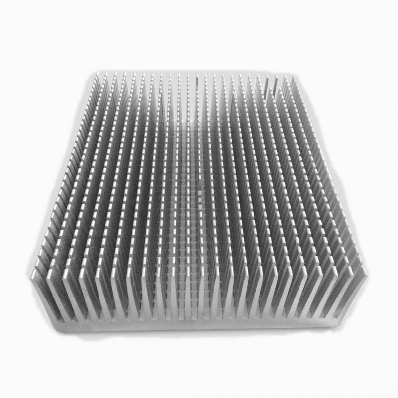 High Power Industrial Thermal Solution Aluminum Alloy Heat Sinks Made by CNC Milling Extruded Aluminum