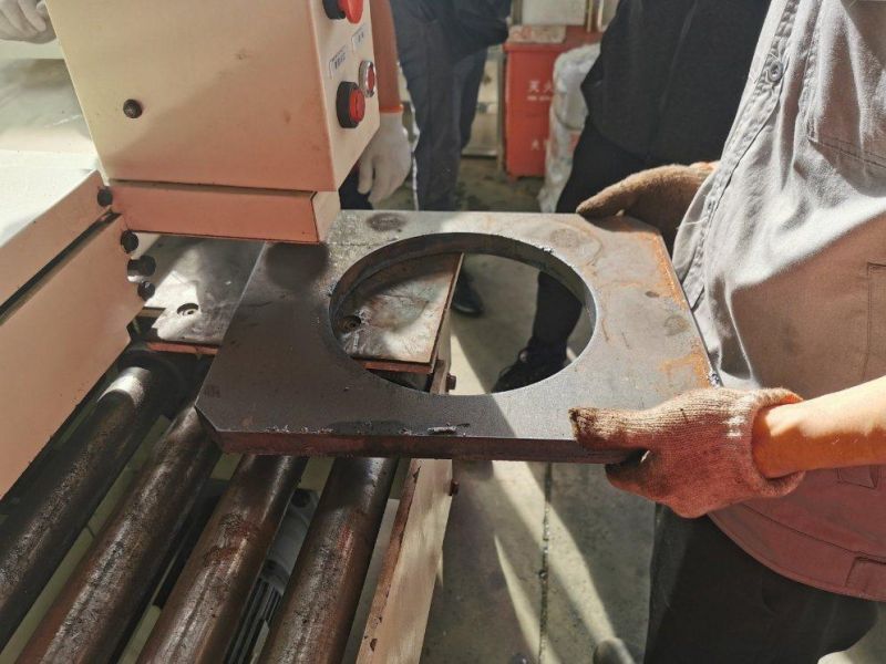 Carbon Steel Chamfering Deburring Machine After Plasma Cutting