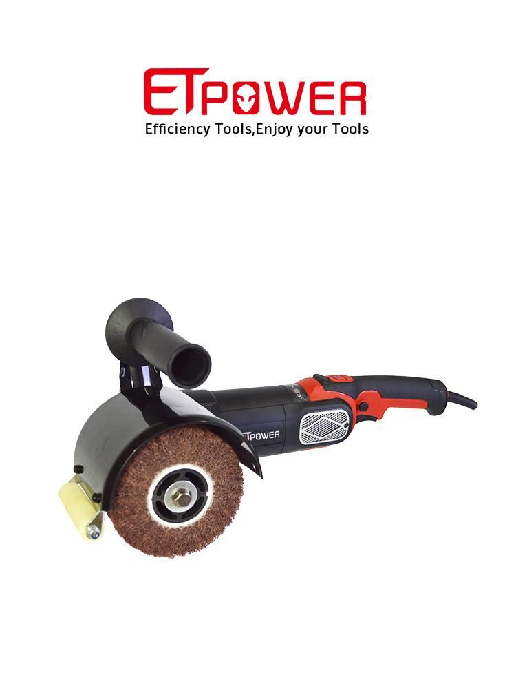 120mm Corded Handheld Electric Burnisher Roller Sander Stainless Steel Finisher Polisher
