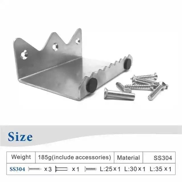 Stainless Steel in Stock Step Manual Hands Free Pull Door Foot Opener