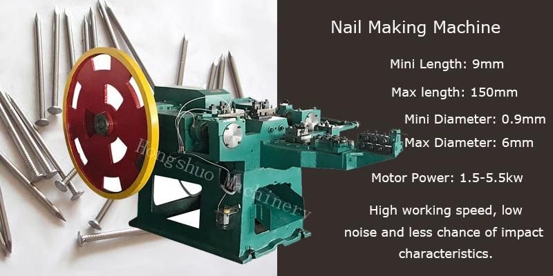 Customized China Z94 4c Automatic Wire Nail Making Machine for Sale