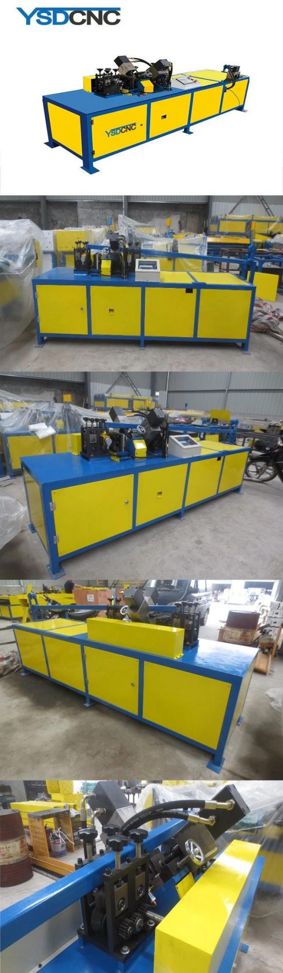 Widely Used Ductwork Angle Steel Flange Making Machine