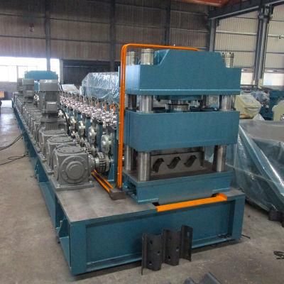 3 Waves Highway Guardrail Roll Forming Machine with Holes