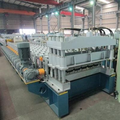 Widely Used Factory Price Aluminum Metal Water Proof Pressed Steel Tile Forming Machine