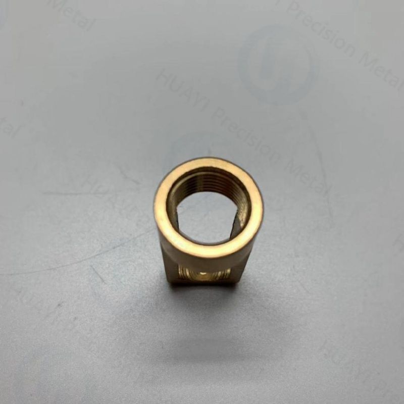 Good Price Customized Brass Round Ring with Hole CNC Parts