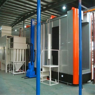 China New Steel Electrostatic Automatic Powder Coating Spray Booth with ISO/Ce