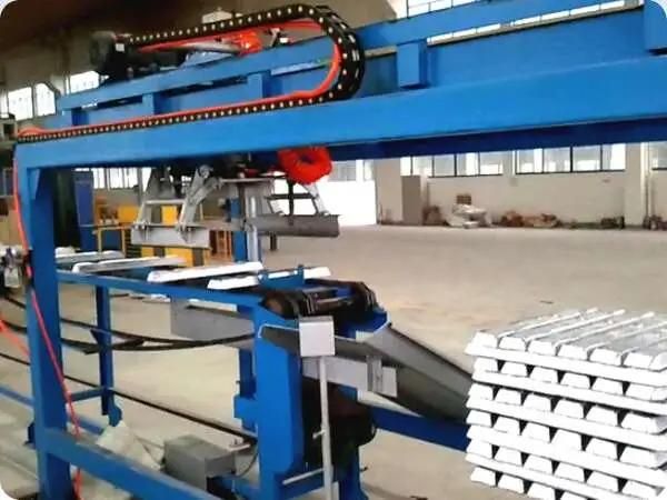 Aluminum Ingot Making Machine with Melting Casting and Stacking Machine