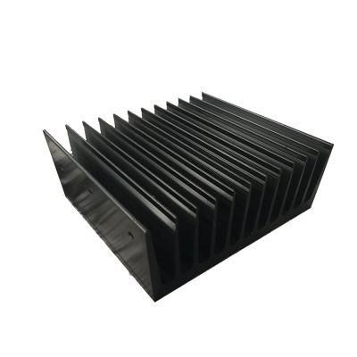 High Power Dense Fin Aluminum Heat Sink for Radio Communications and Welding Equipment and Apf and Svg and Electronics and Inverter and Power