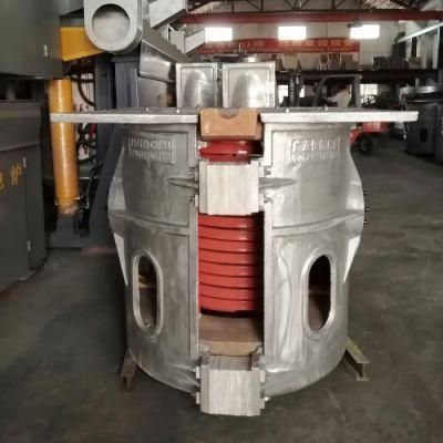 Factory Hot-Sale 1ton Metal Melting Furnace for Casting Ingot