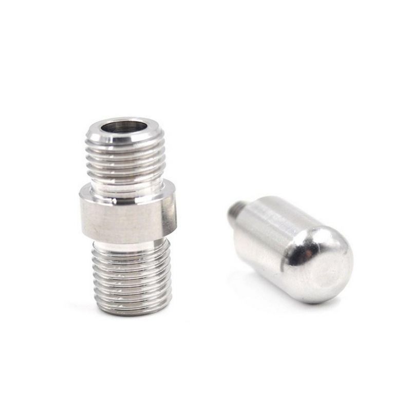 Miniature Adjustable Head Screw Spring Plunger Rolling Stainless Steel Pins