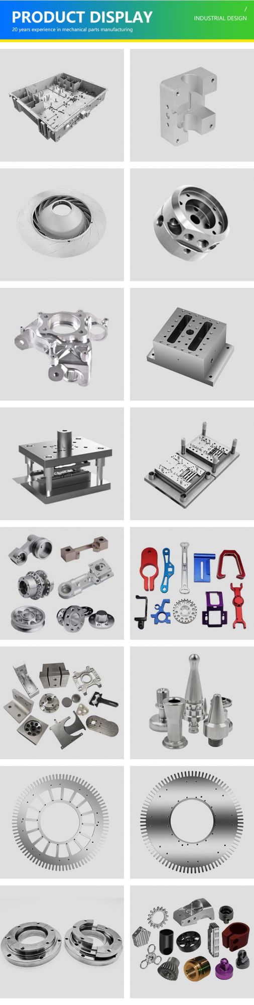 Aluminum CNC Machining Parts Components Machine Assembly