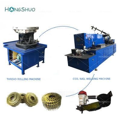 High Speed Screw Coil Nail Making Machine Automatic Coil Nail Collator Machine