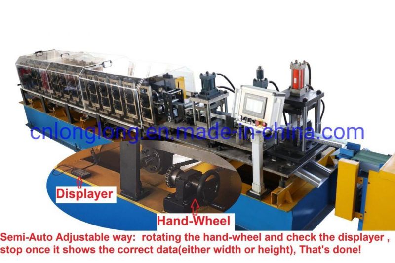 Drywall&Ceiling Profiles Width&Height Automatic Adjustable Roll Forming Machine with Automatic Packing Machine