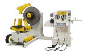 Stamping Production Line, Straight Side Press, 3 in 1 Servo Straightener Feeder