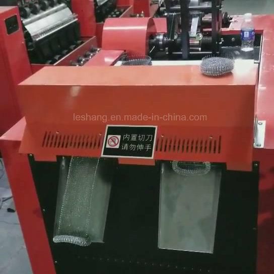 Automatic Wire Scourer Knitting Making Machine