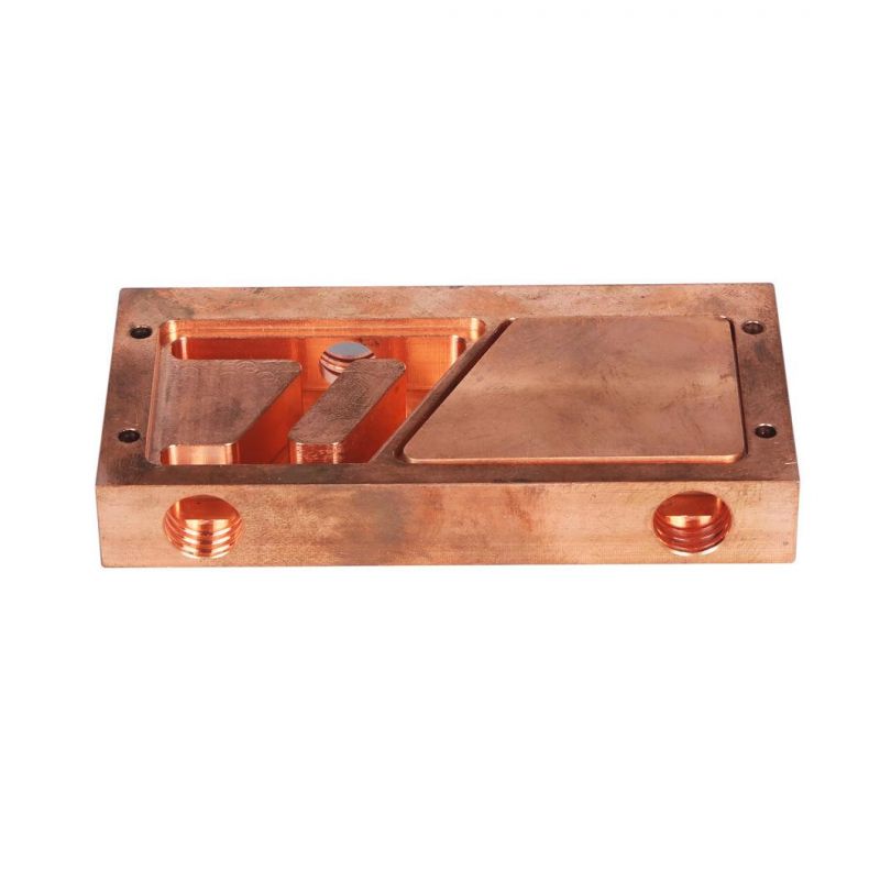 Precision CNC Machining Copper Parts for Heat Transfer