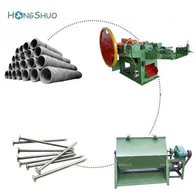 Steel Wire Nail Making Machine Automatic Used for Nail Making Production Line