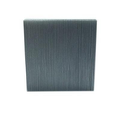 High Power Dense Fin Aluminum Heat Sink for Apf and Power and Svg and Radio Communications and Inverter and Electronics and Welding Equipment