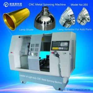 Mini Automatic CNC Metal Spinning Machine for Aluminum (Light-duty 350A-10)