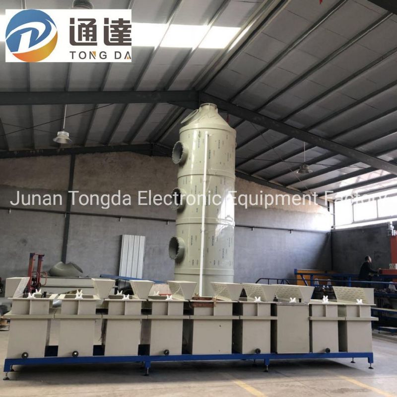 Tongda Mini Barrel Plating Machine Zinc Plating Line Manually Electroplating Machine