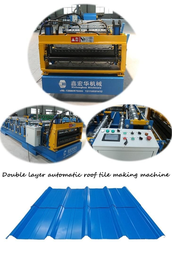 Metal Sheet Making Roofing Profile Roll Forming Machine