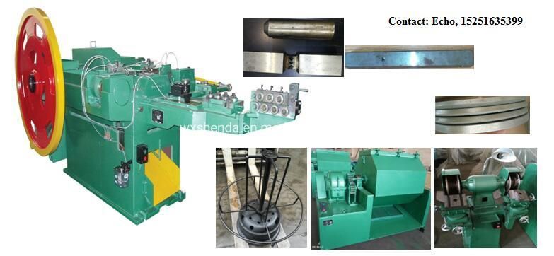 Steel /Iron/ Concrete Wire Nail Making Machine Manufacturer China