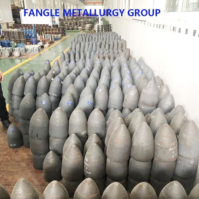 Piercing Mill Plug Head for Hot Cross Rolling Piercing Mill to Produce Seamless Steel Pipes
