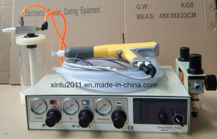 Transparent Mini Small Fluidizing Powder Hopper with Fluidizing Plate
