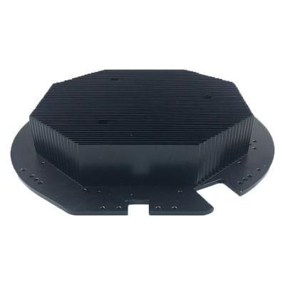 High Power Dense Fin Aluminum Heat Sink for Radio Communications and Svg and Inverter and Electronics and Welding Equipment and Power and Apf