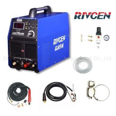 IGBT Single Tube Inverter Air Plasma Cutter, Cut 70g Air Plasma Cutting Machine