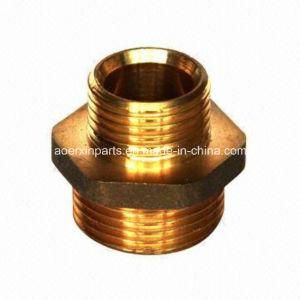 Precision Customized CNC Machining Brass Double Males