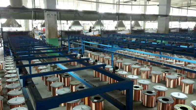 Copper Wire, Alloy Wire Annealing Tinning Bunching Twisting Coiling Rewinding Winding Machine