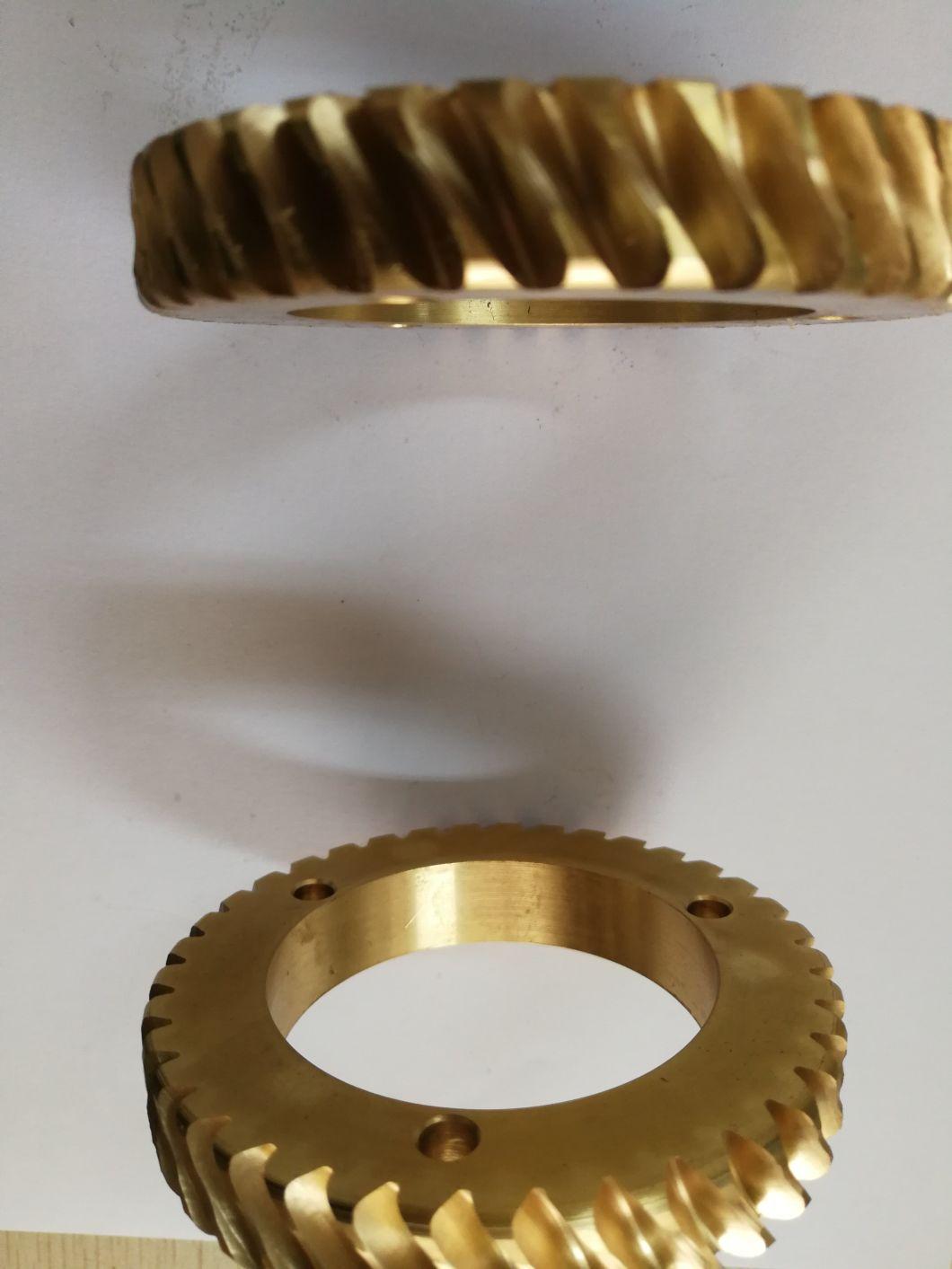 Certificated Factory OEM High Precision Worm Brass Gear