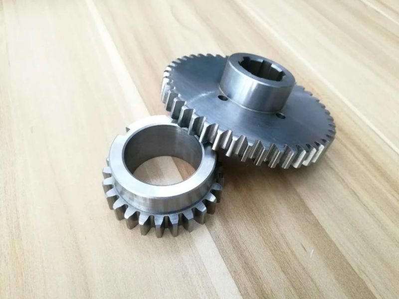 CNC Turning Manufacturer New Product CNC Steel Spur Gear Wheel Transmission Spur Worm Gear