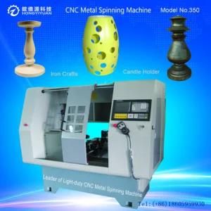 Mini Automatic CNC Metal Spinning Machine for Home Appliance (Light-duty 350B-24)