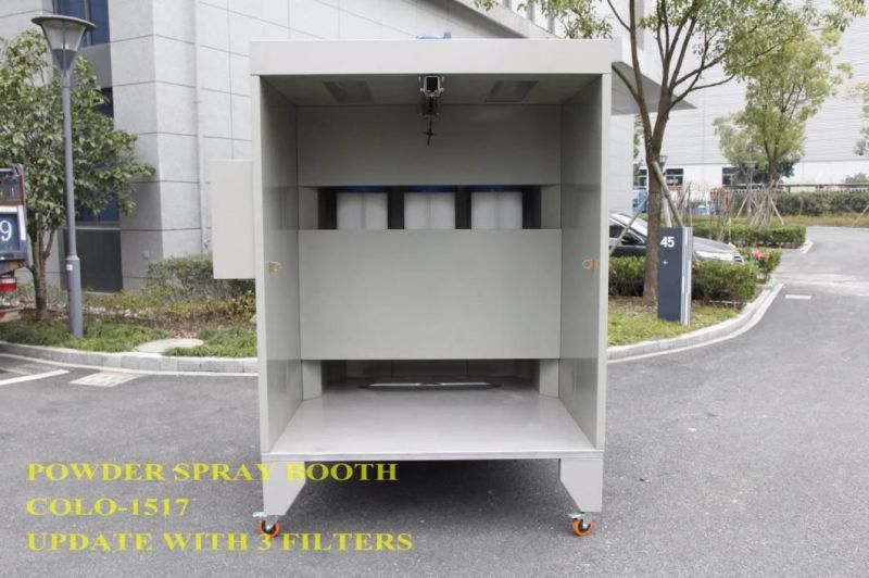 Movable Powder Coating Spray Booth