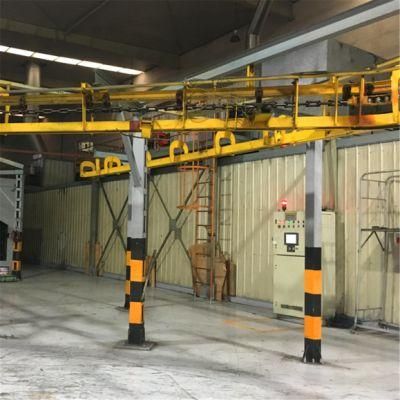 China Factory Powder Coating Painting Production Line with Spray Booth