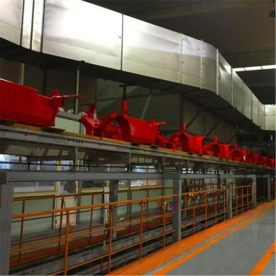 SS304 Stainless Steel Automatic Liquid/Powder Coating Paint Machine for Hardware with ISO