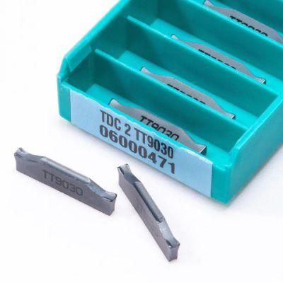 Tdc Tdj Tdt CNC Carbide Insert Lathe Tool Parting and Grooving Tools for Stainless Steel