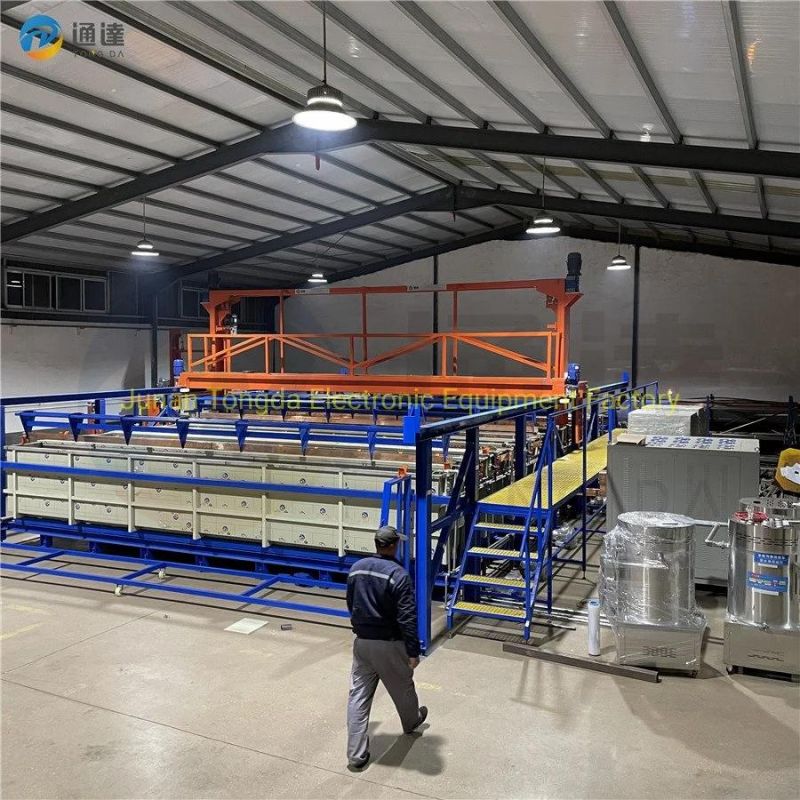 Full Automatic Anodizing Dyeing Line Anodize Aluminum Tin Plating Equipment