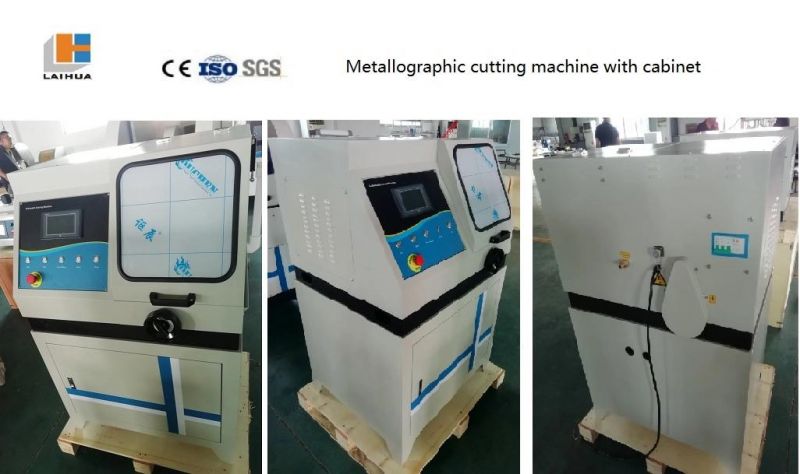 Supply Metallographical Sample Auto Cutting Machine with Cabinet